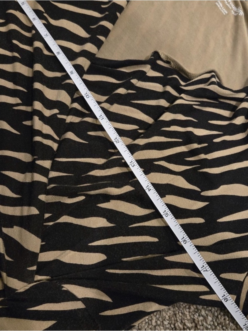 Soft Surroundings Black and Cream Abstract-Print Wrap Maxi Dress - Picture 8 of 10
